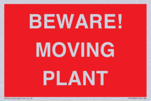 BEWARE! MOVING PLANT